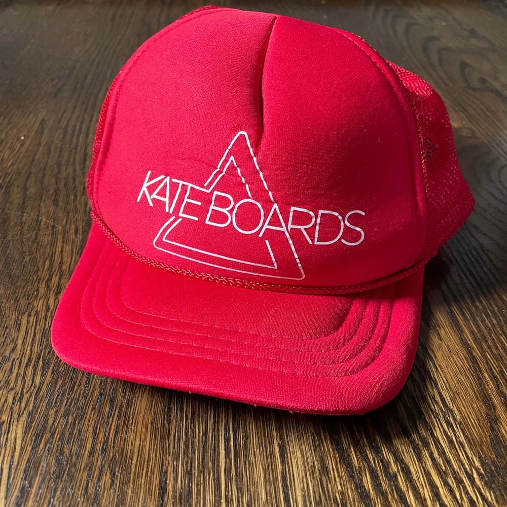 Kateboards Red Trucker Hat